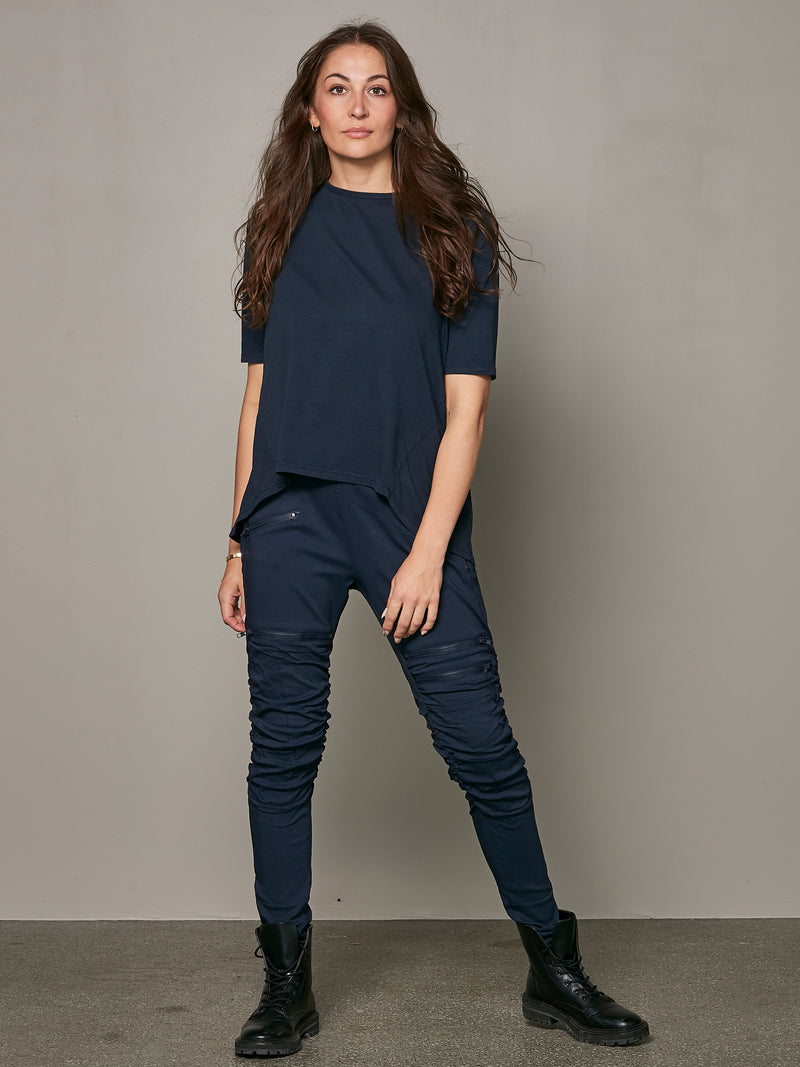 NÜ JUPITER trousers Trousers 482 Classic Navy