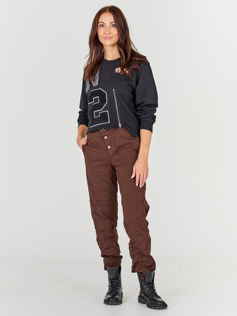 NÜ Jane Trousers Trousers 289 Brown