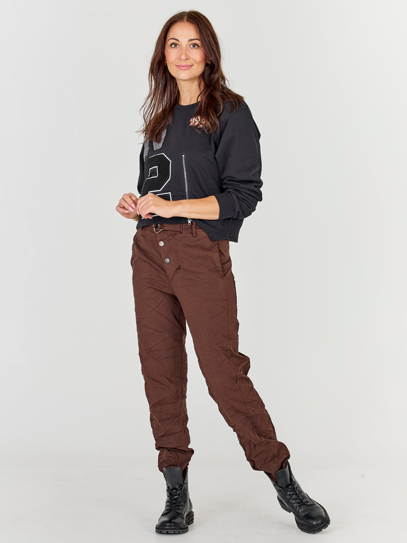 NÜ Jane Trousers Trousers 289 Brown