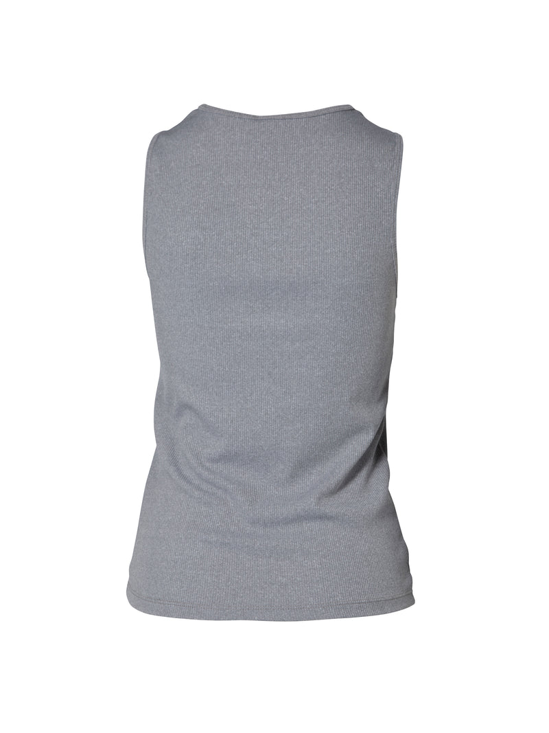 NÜ LUNA lace top Tops and T-shirts 900 Grey melange