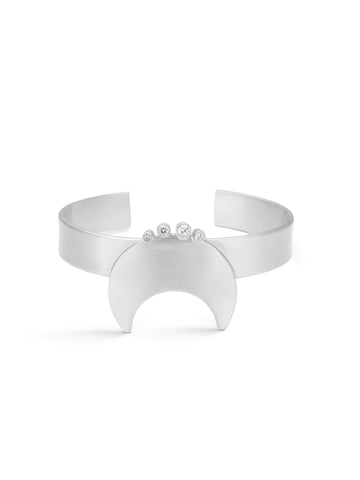 NÜ Moons No. 1 Bangle Jewellery 022 Silver