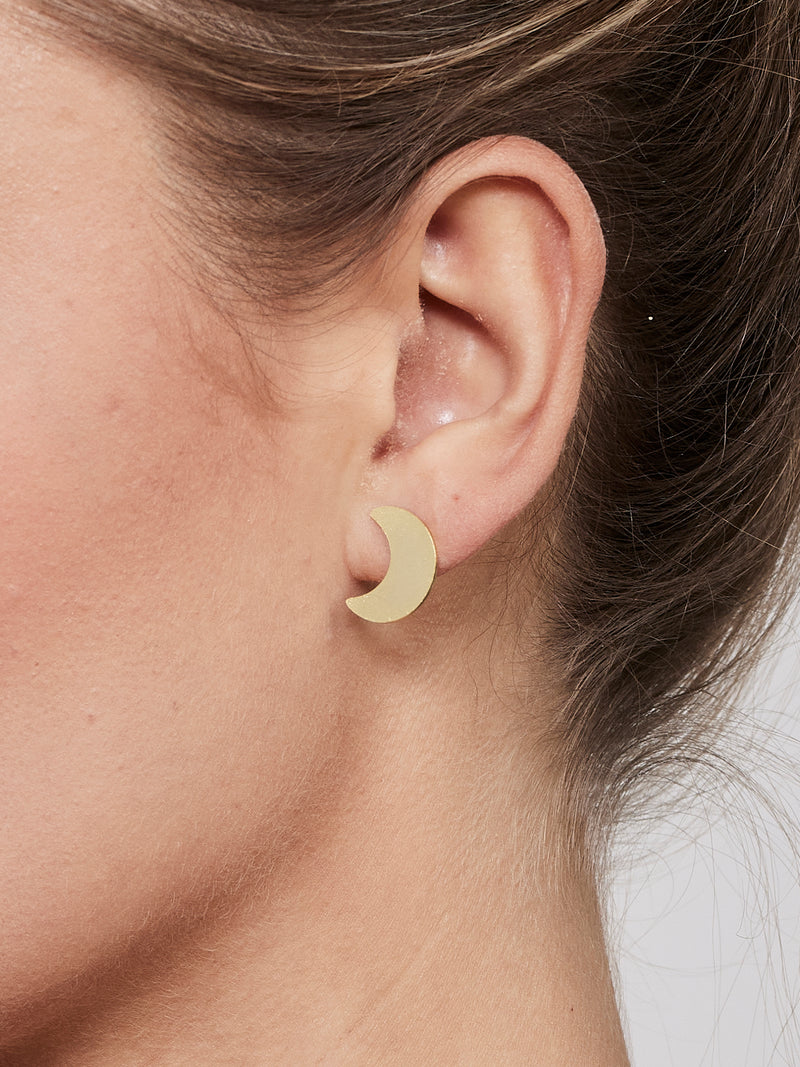 NÜ Moons No. 3 Earring Mini Jewellery 011 Gold
