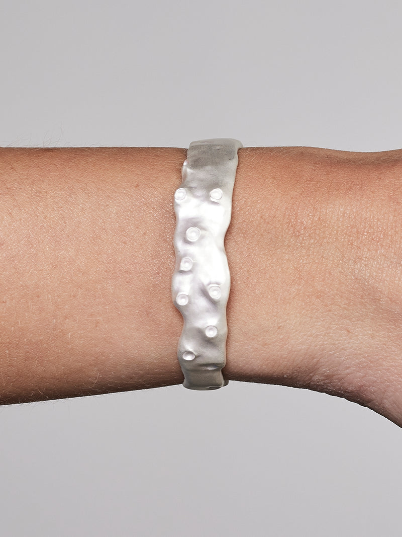 NÜ Moonwalk No. 2 Bangle Jewellery 022 Silver