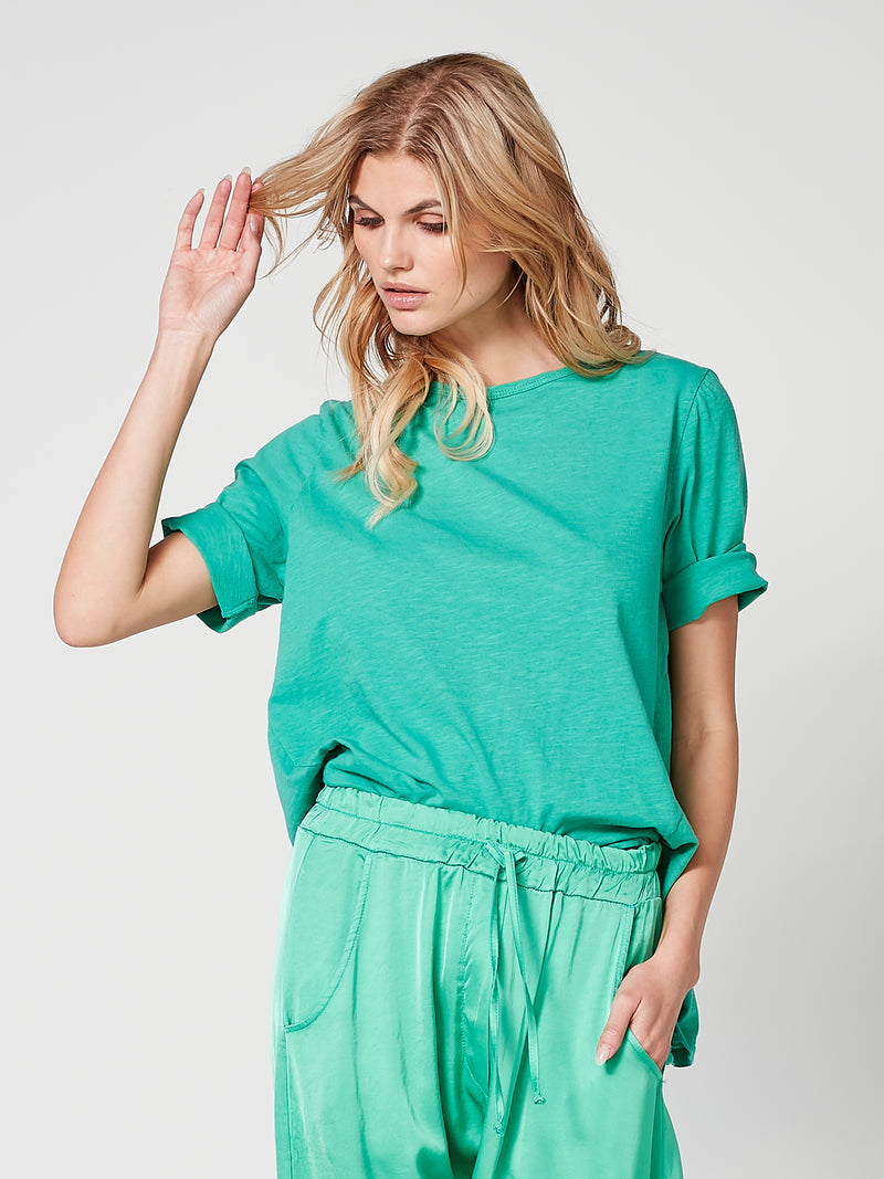 NÜ OAKLEE oversize t-shirt Tops and T-shirts 331 Simply Green
