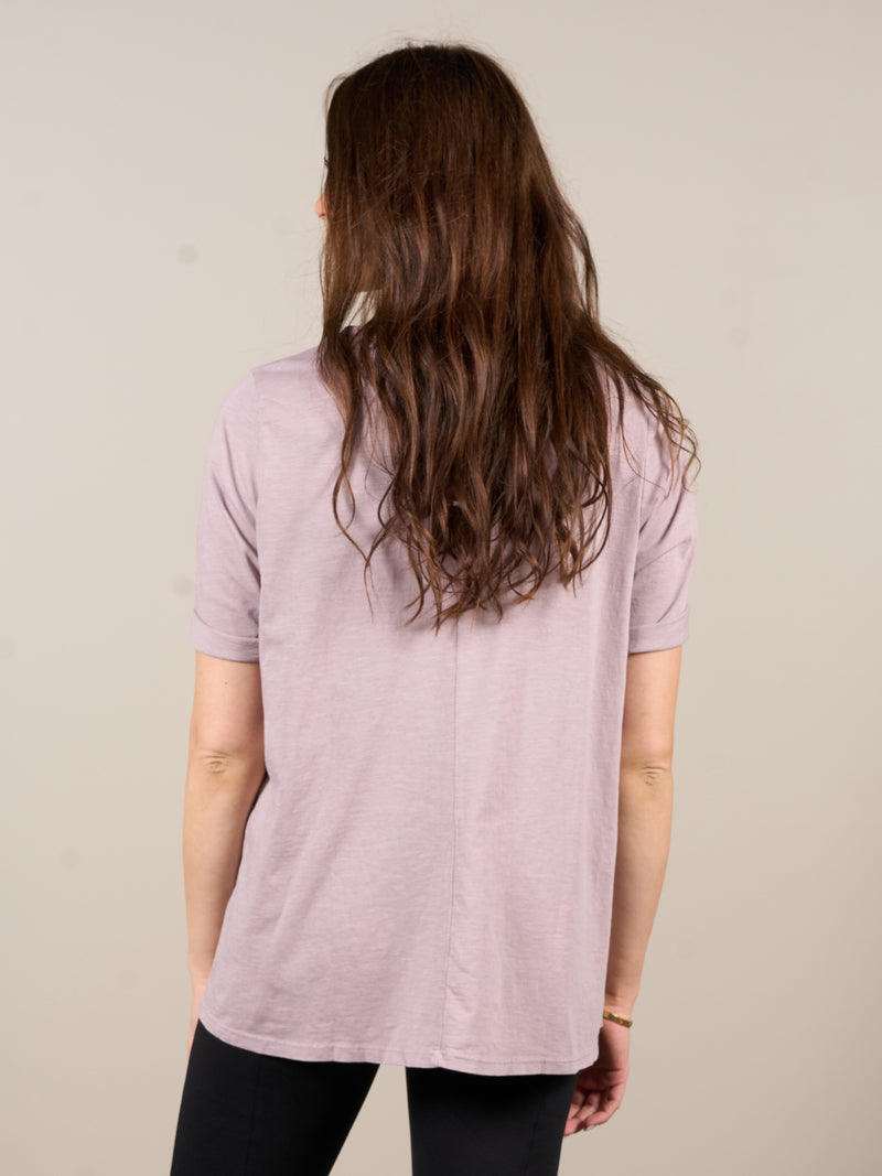 NÜ OAKLEE oversize t-shirt Tops and T-shirts 762 Dusty purple