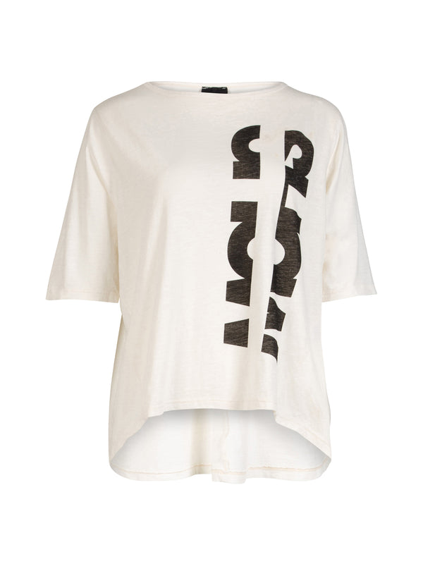 NÜ OAKLEE oversize t-shirt Tops and T-shirts 110 Creme