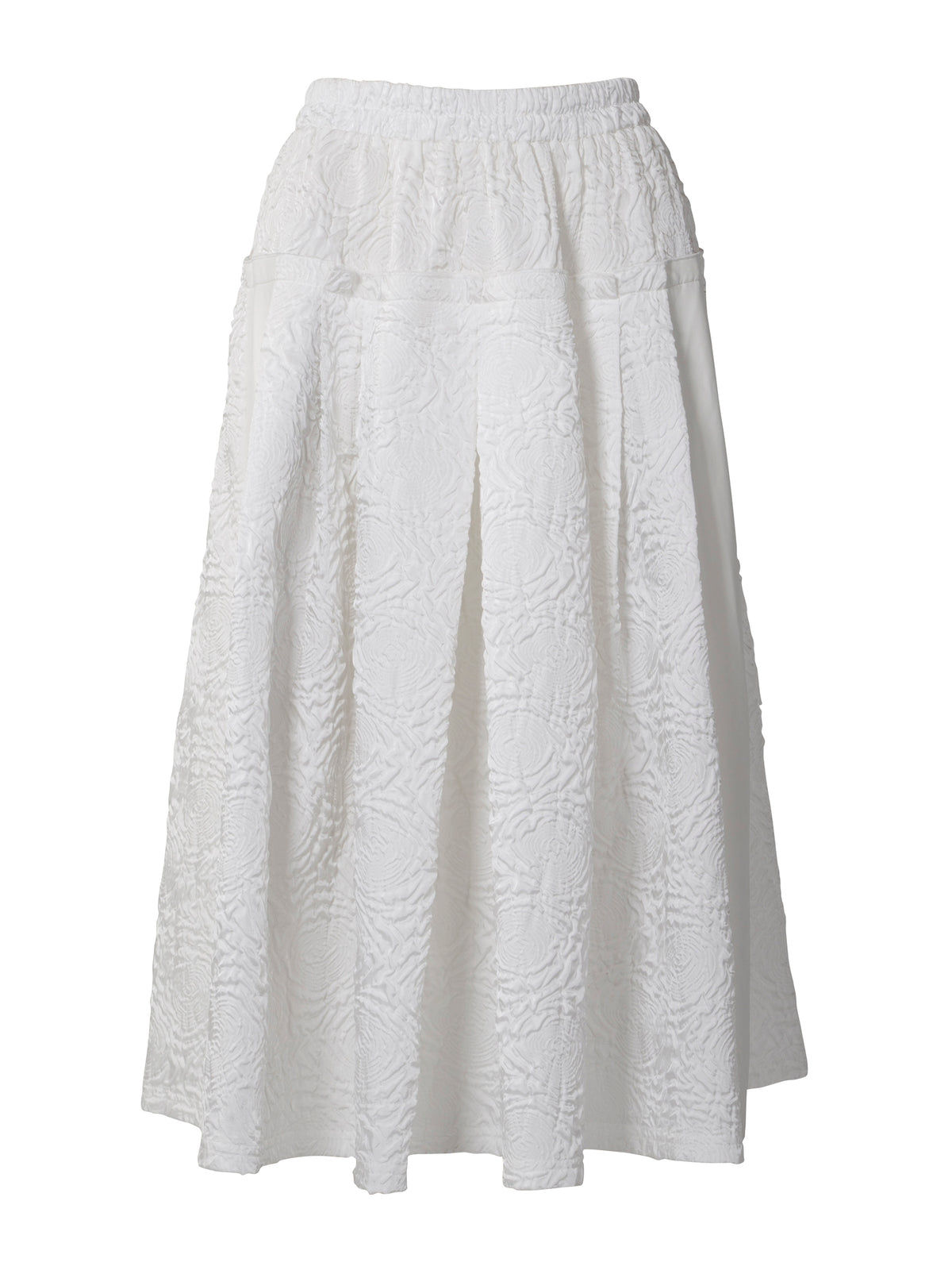 White Cute Skirts Near Me Emmy Smocked Mini Skort White Garage