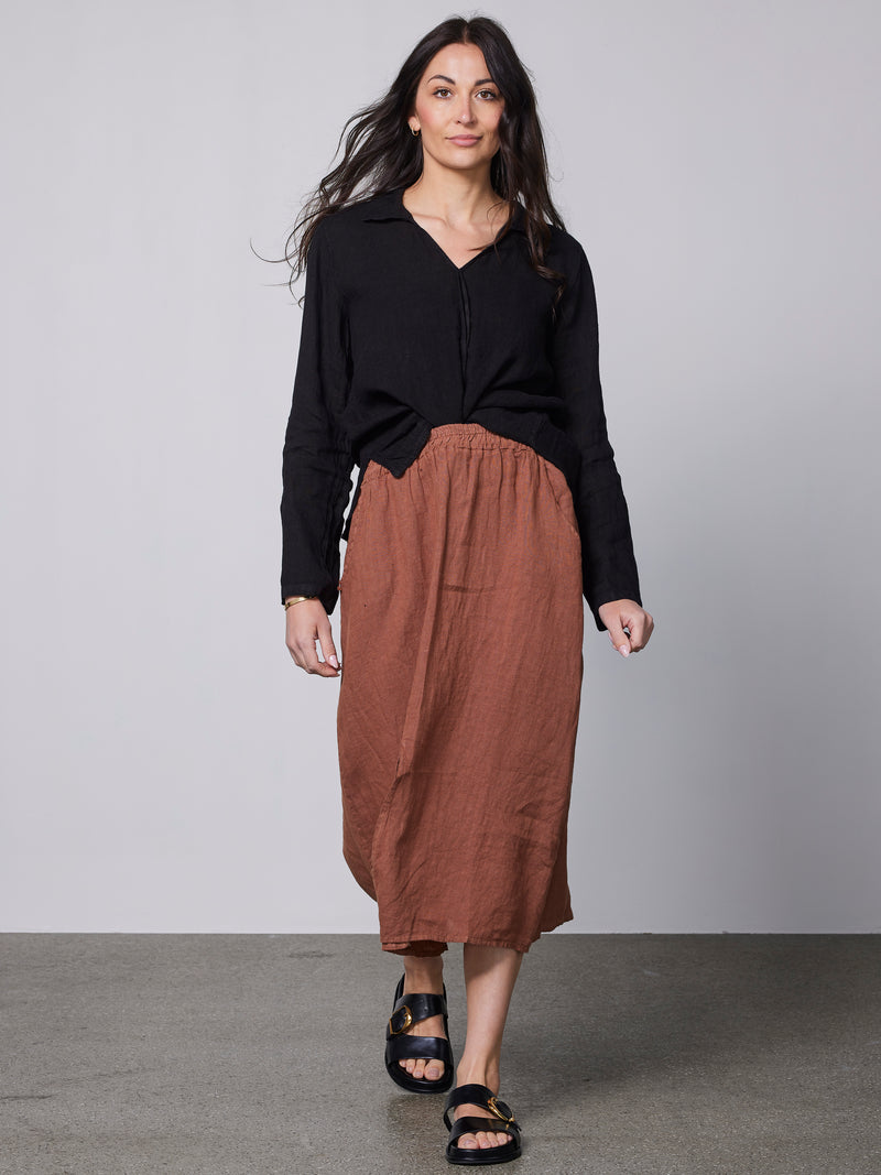 NÜ POLETTE Skirt Skirts 286 Mocca Mousse