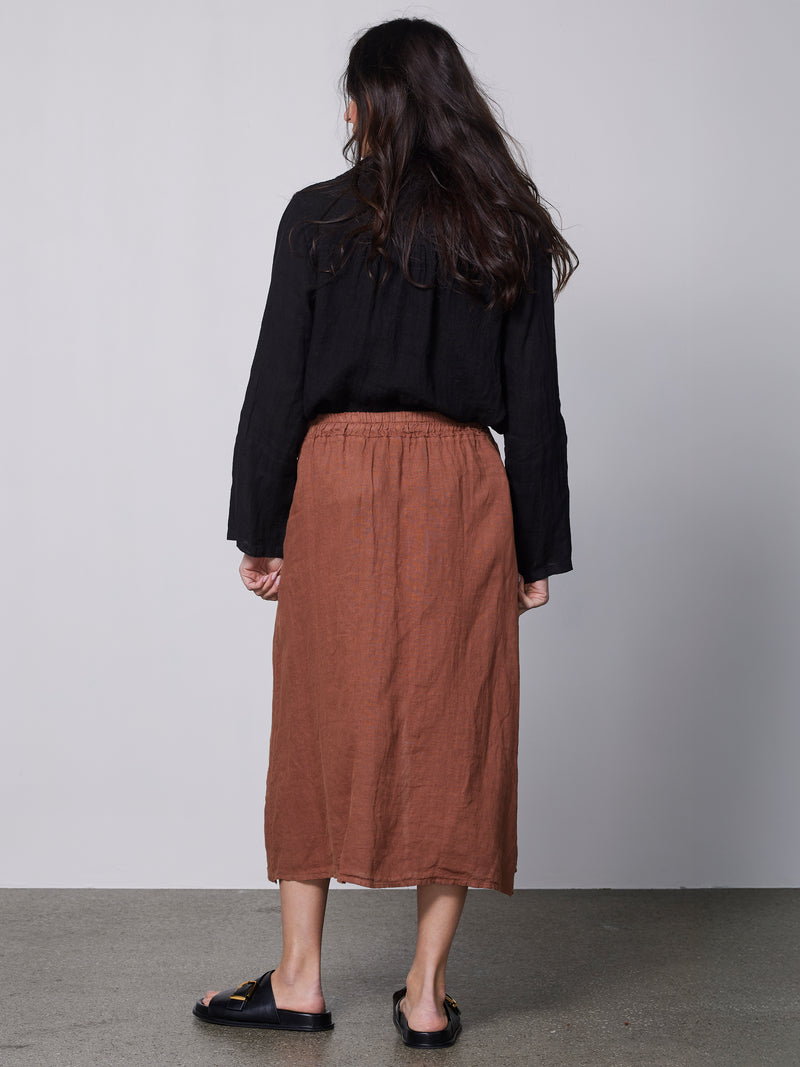 NÜ POLETTE Skirt Skirts 286 Mocca Mousse