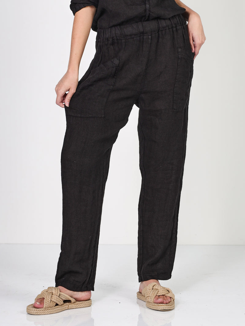 NÜ POLETTE trousers Trousers Black