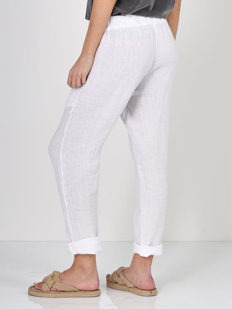 NÜ POLETTE trousers Trousers White