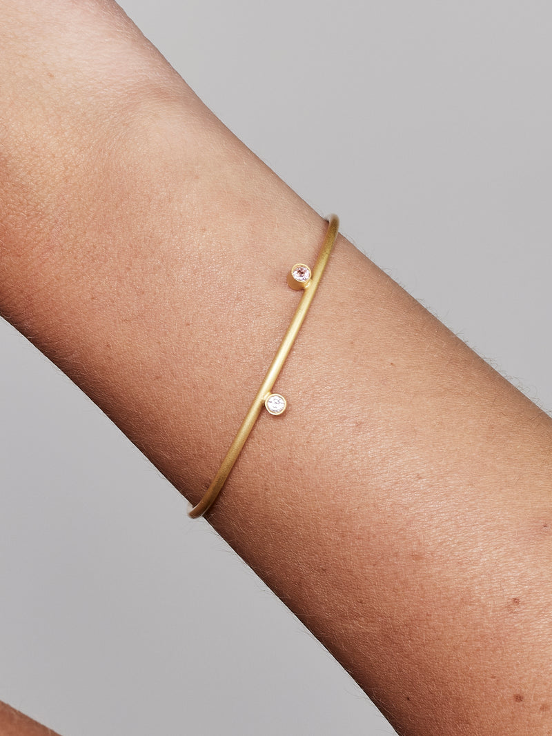 NÜ Planets No. 2 Bangle Jewellery 011 Gold
