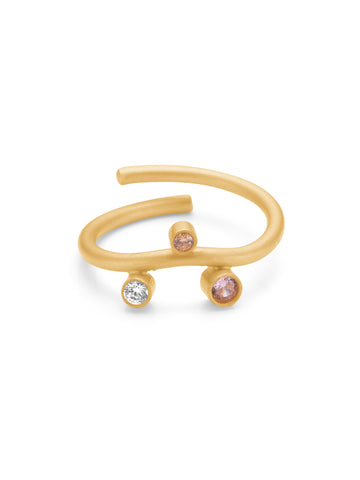 NÜ Planets No. 3 Ring Jewellery 011 Gold