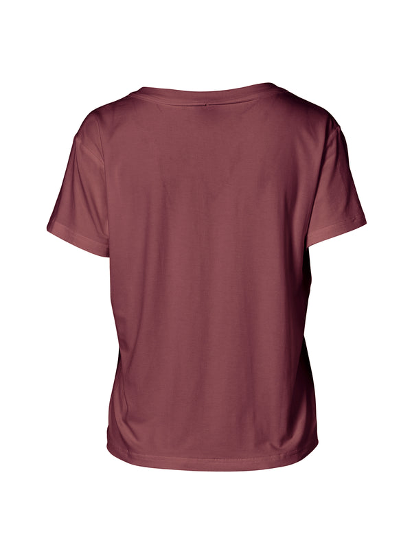 NÜ RUTH t-shirt Tops and T-shirts 692 Dark plum