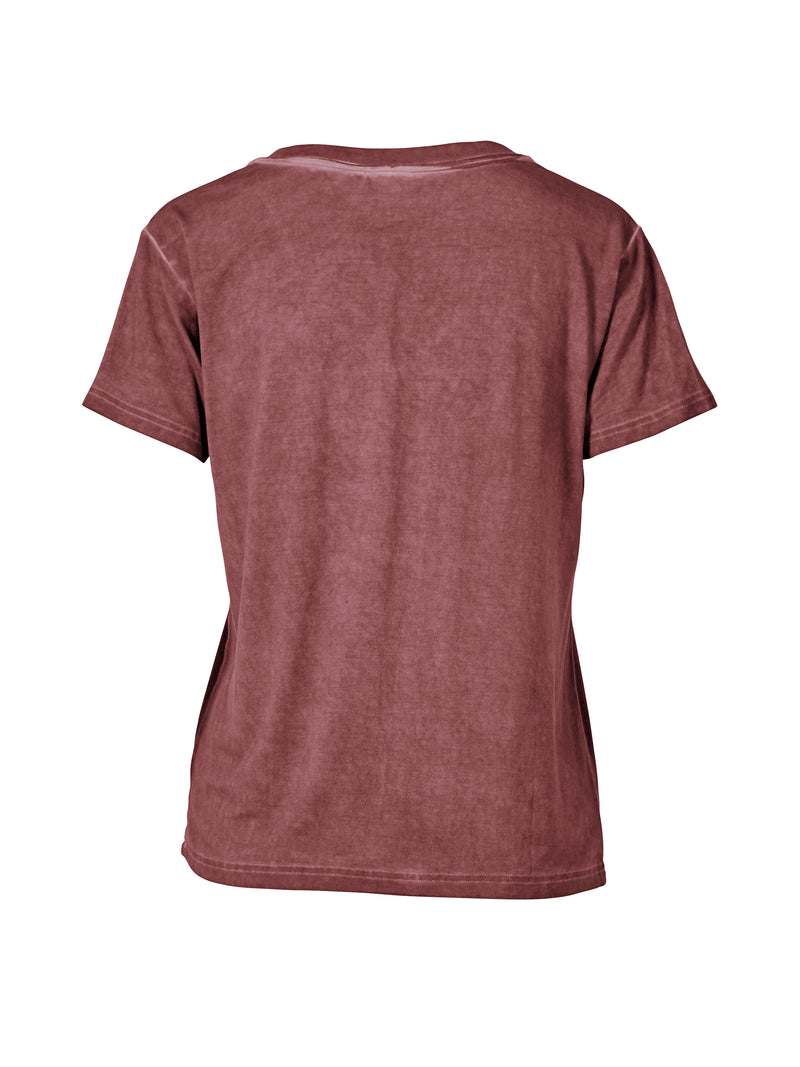 NÜ RUTH t-shirt Tops and T-shirts 685 Berry red