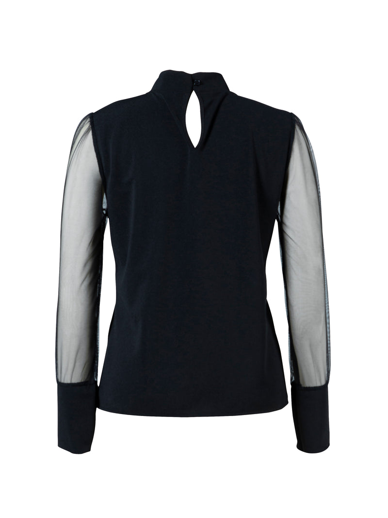 NÜ SAFINA Blouse Blouses Black