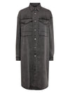 NÜ TAIA denim dress Dresses 901 Grey mix
