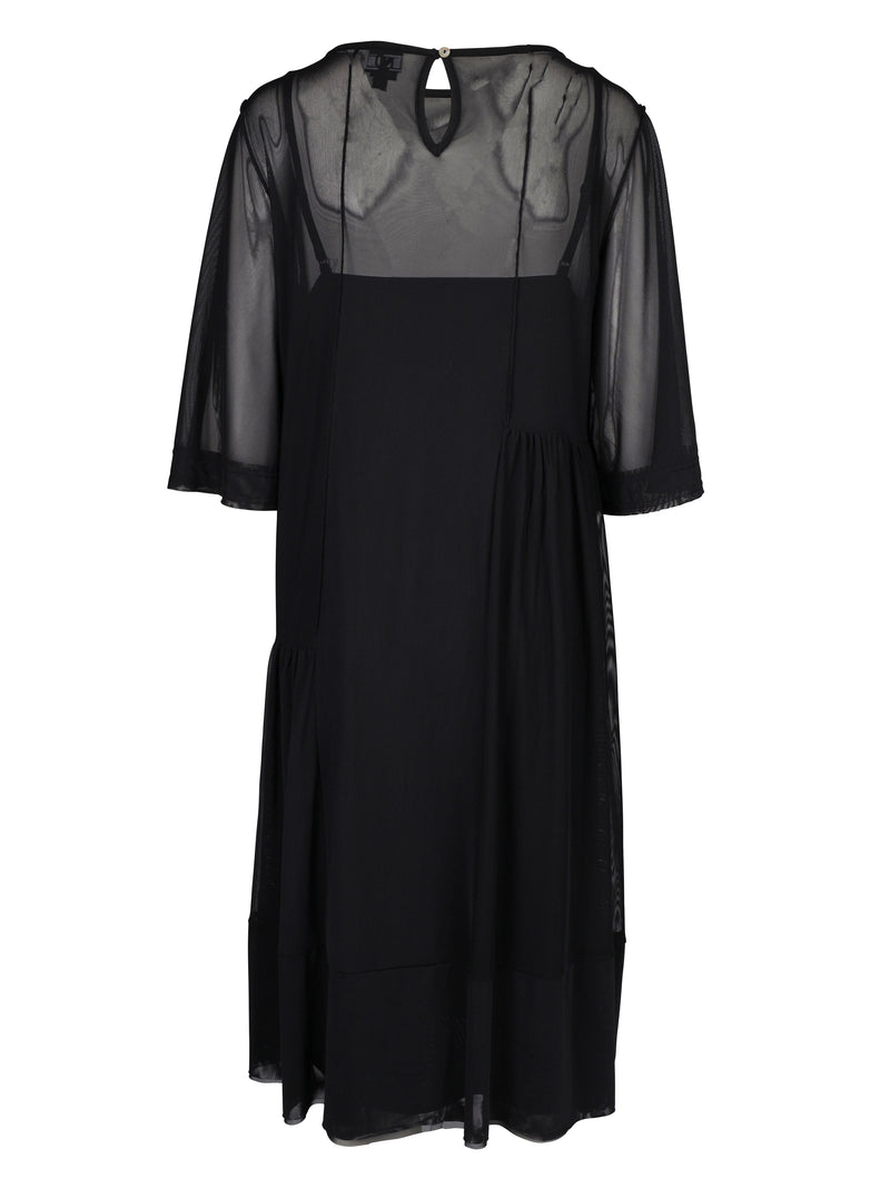 NÜ TANJA dress in mesh Dresses Black