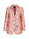 NÜ TANYA blazer with print Blazers 634 Pink Mist mix