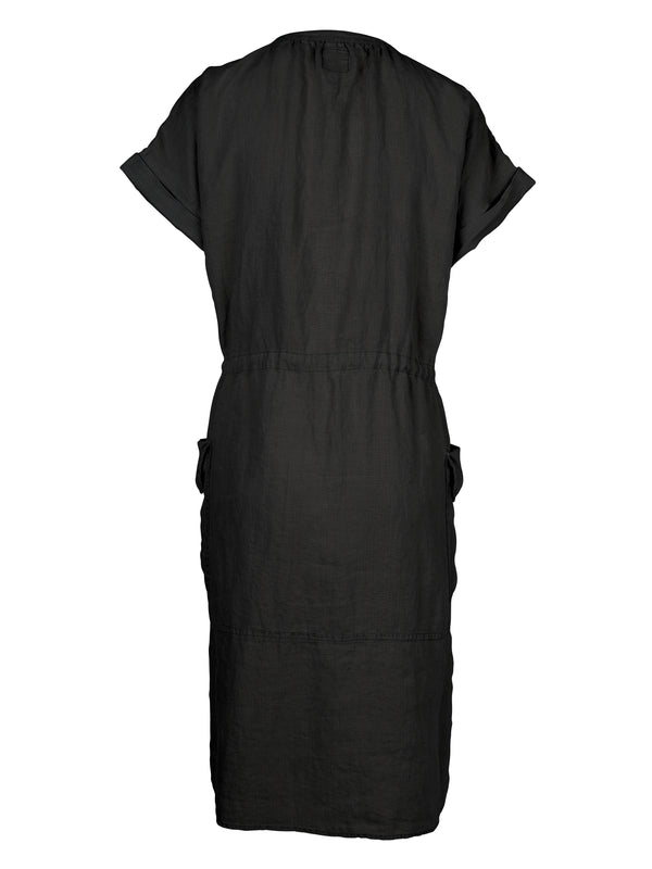 NÜ TESSA linen dress Dresses Black