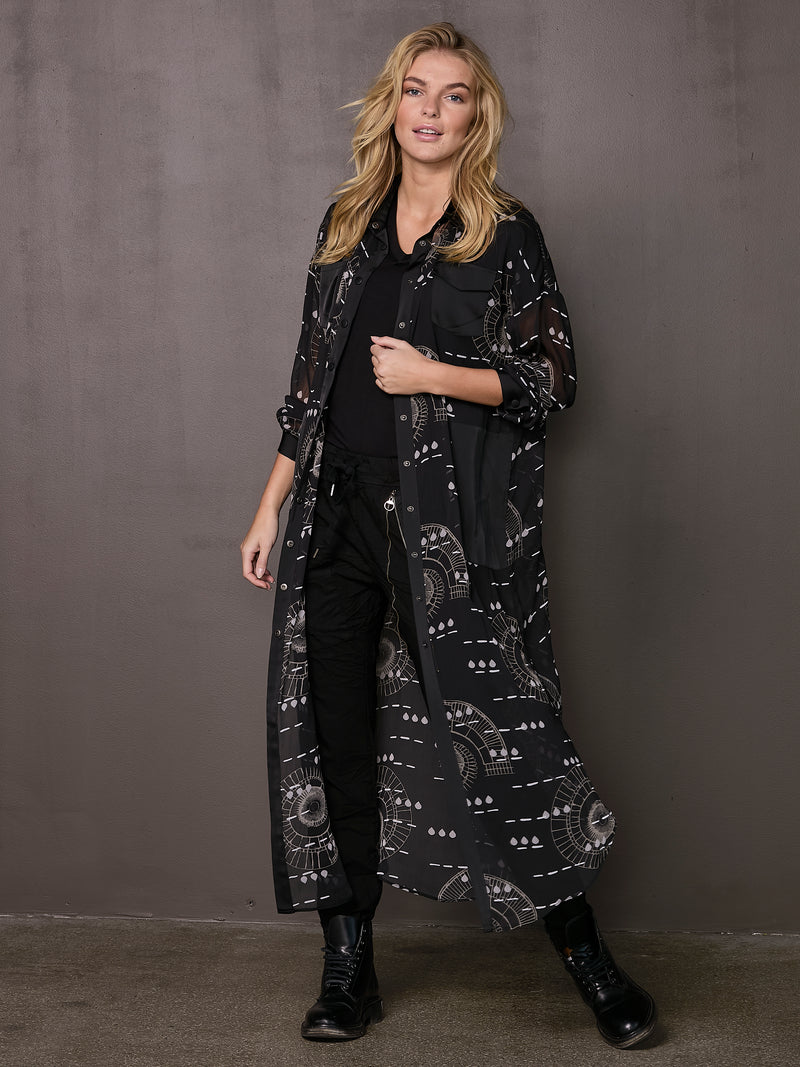NÜ TESS dress with print Dresses Black mix