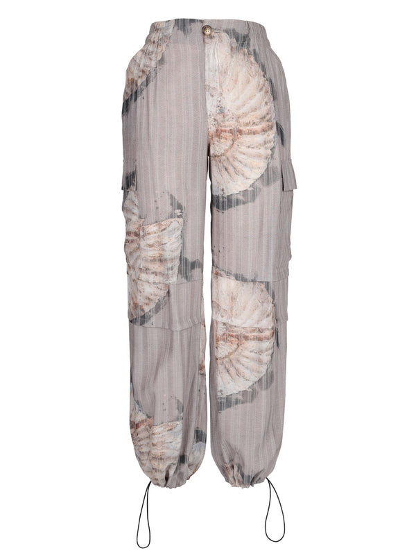 NÜ TIA trousers with fossils Trousers 125 Seasand mix