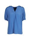 NÜ TIPPIE top with striped details Tops and T-shirts 434 fresh blue