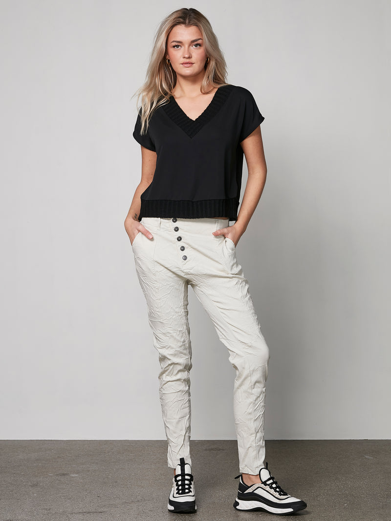 NÜ TRILLE trousers Trousers 112 Bone