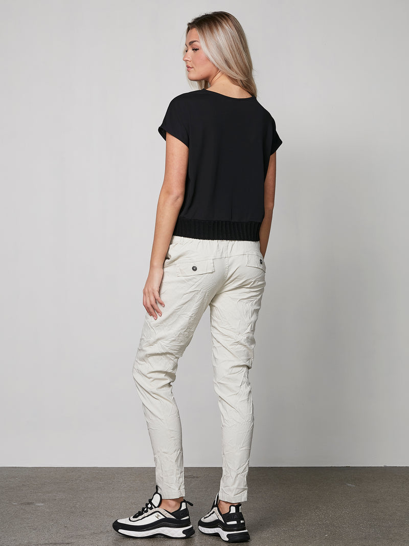 NÜ TRILLE trousers Trousers 112 Bone