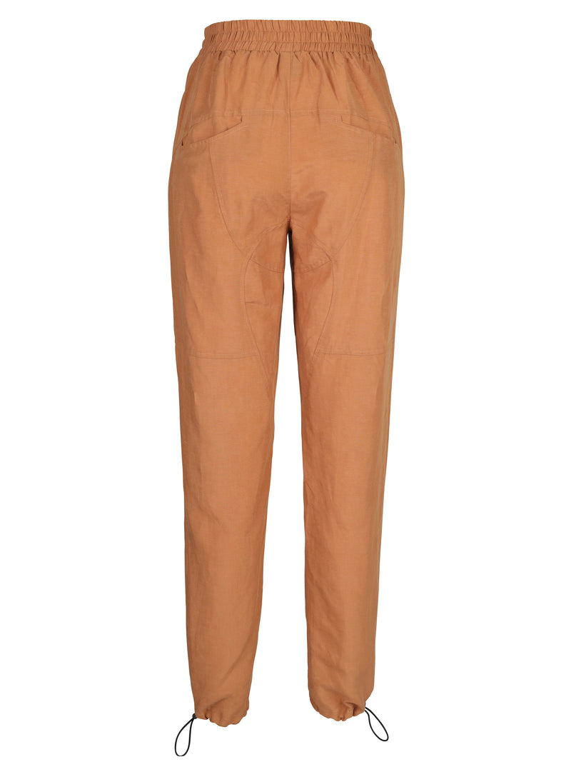 NÜ Tali trousers in linen blend Trousers 220 Camel