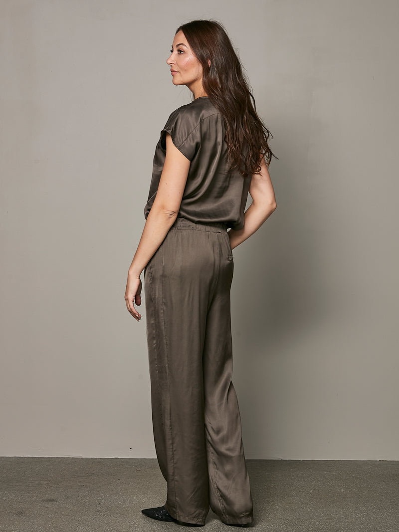 NÜ VALINA trousers Trousers 224 Dark Brown