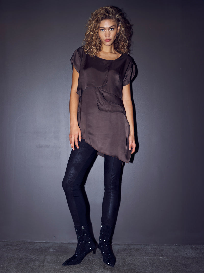 NÜ VALINA tunic Tunics 224 Dark Brown