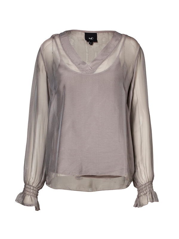 NÜ VANINA blouse Blouses 901 Grey