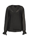 NÜ VANINA blouse Blouses Black