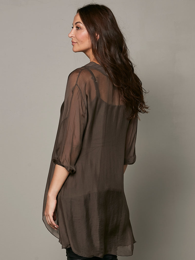 NÜ VANINA tunic Tunics 224 Dark Brown