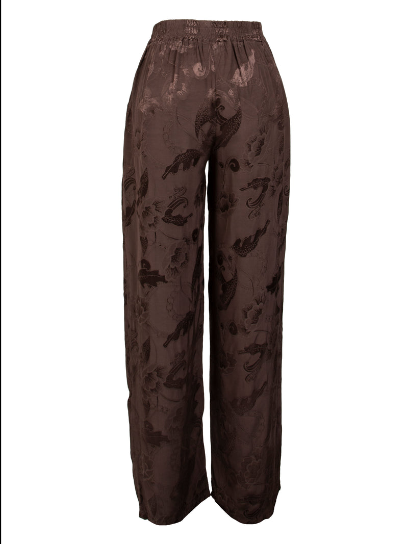 NÜ VAVA trousers Trousers 224 Dark Brown