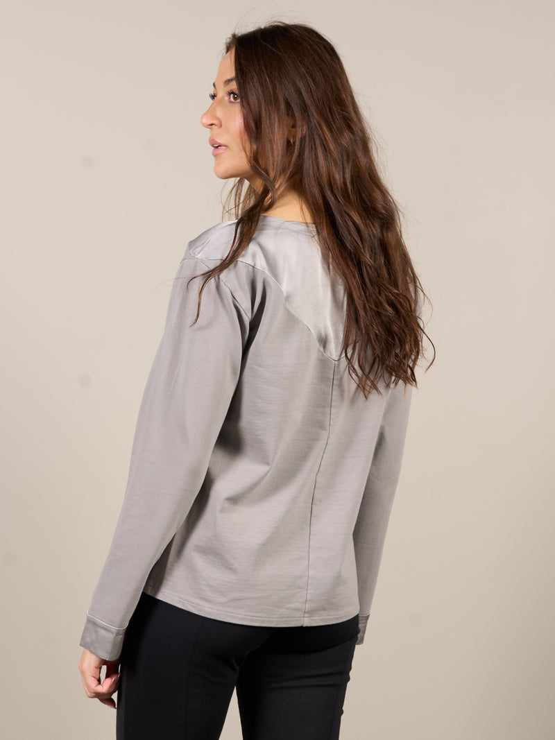 NÜ VELMA blouse Blouses 901 Grey