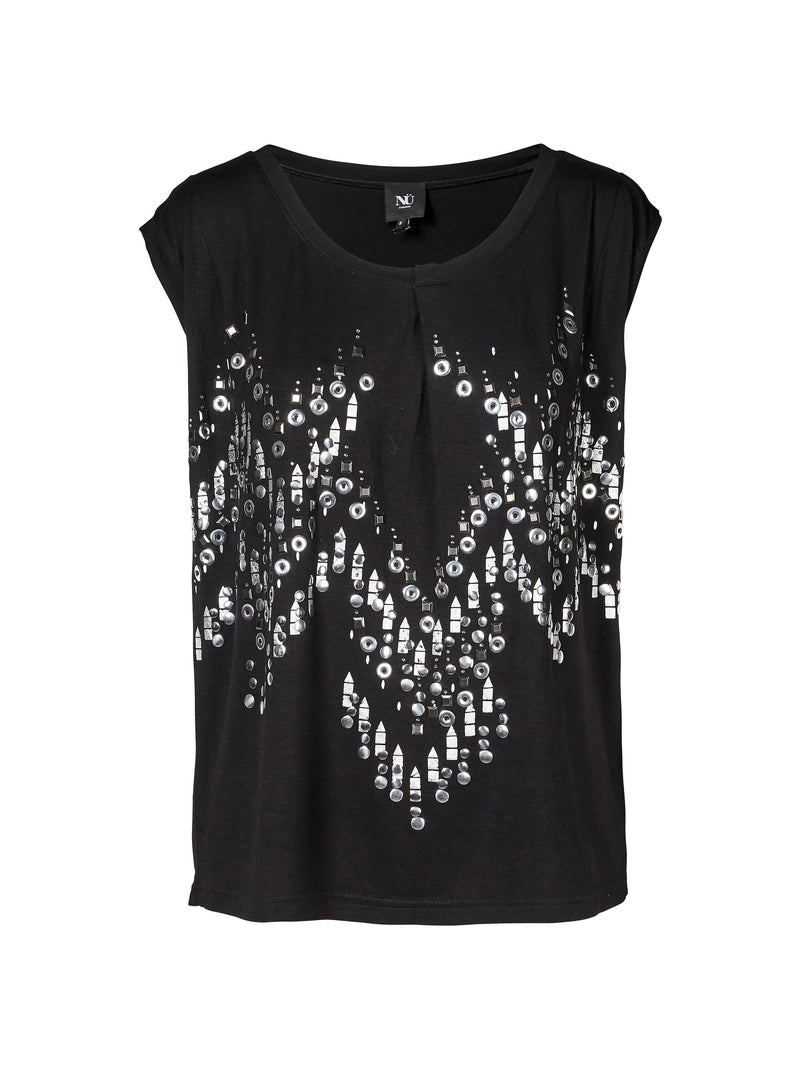 NÜ VENYA t-shirt Tops and T-shirts Black