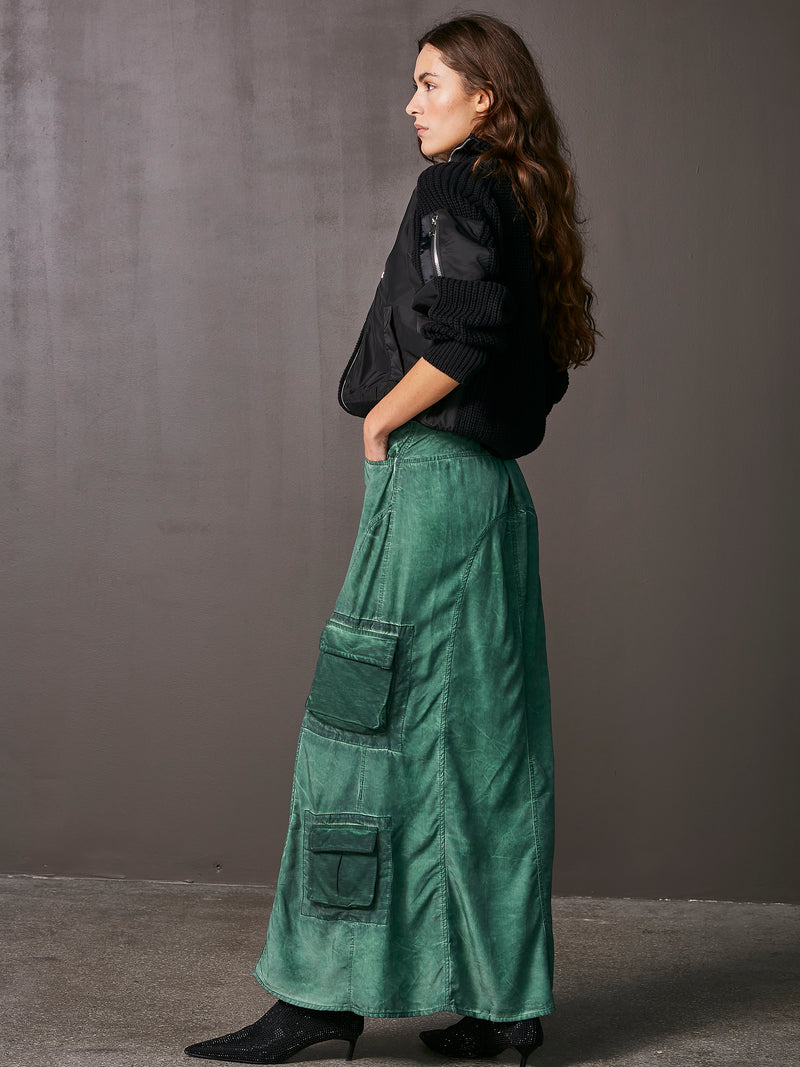 NÜ VERONA skirt Skirts 358 Green Absolute