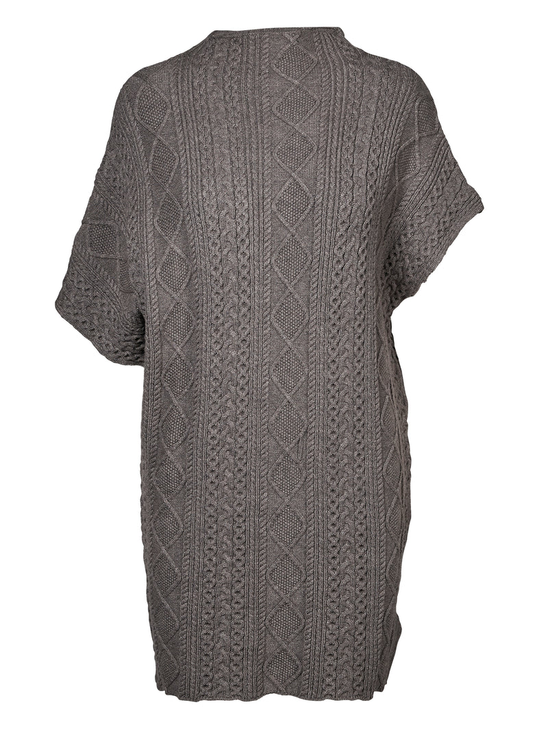 NÜ VILNA striped tunic Knit 968 Statue melange