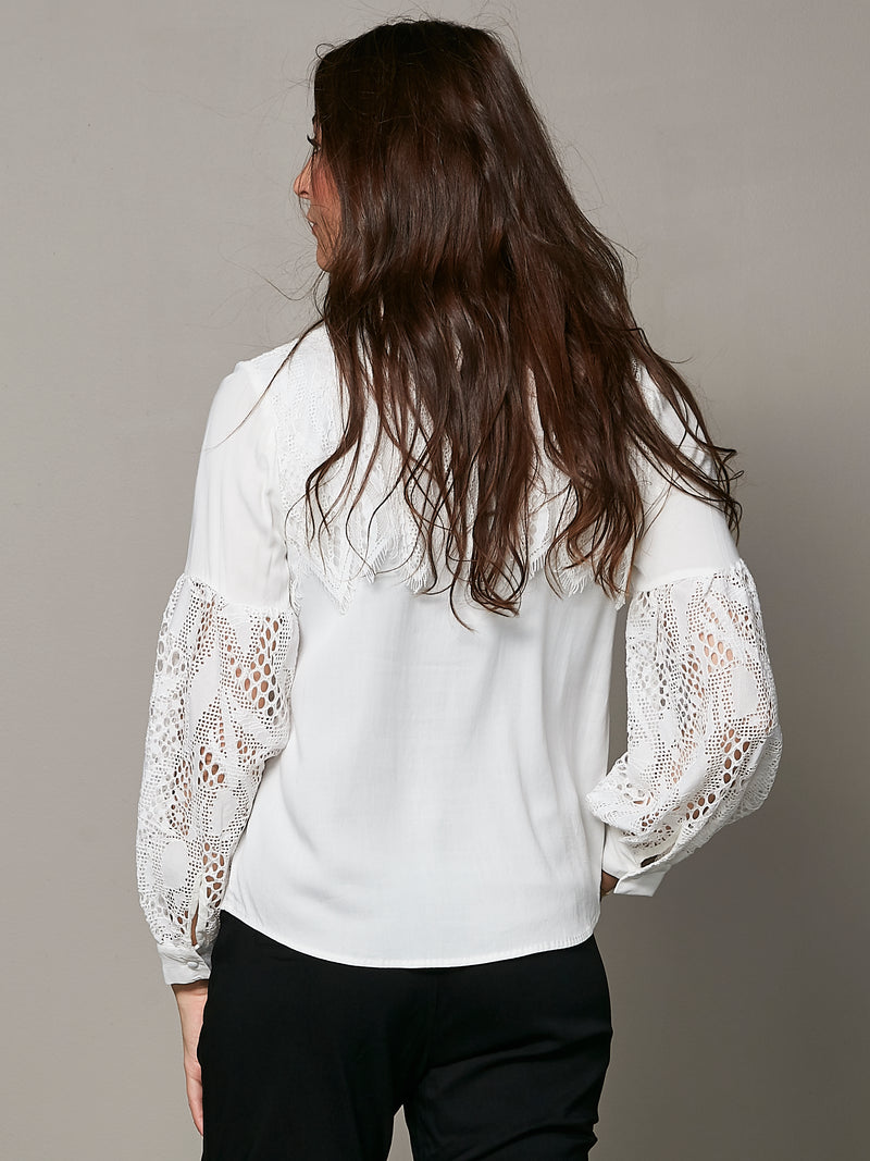 NÜ VIRA shirt Shirts 110 Creme