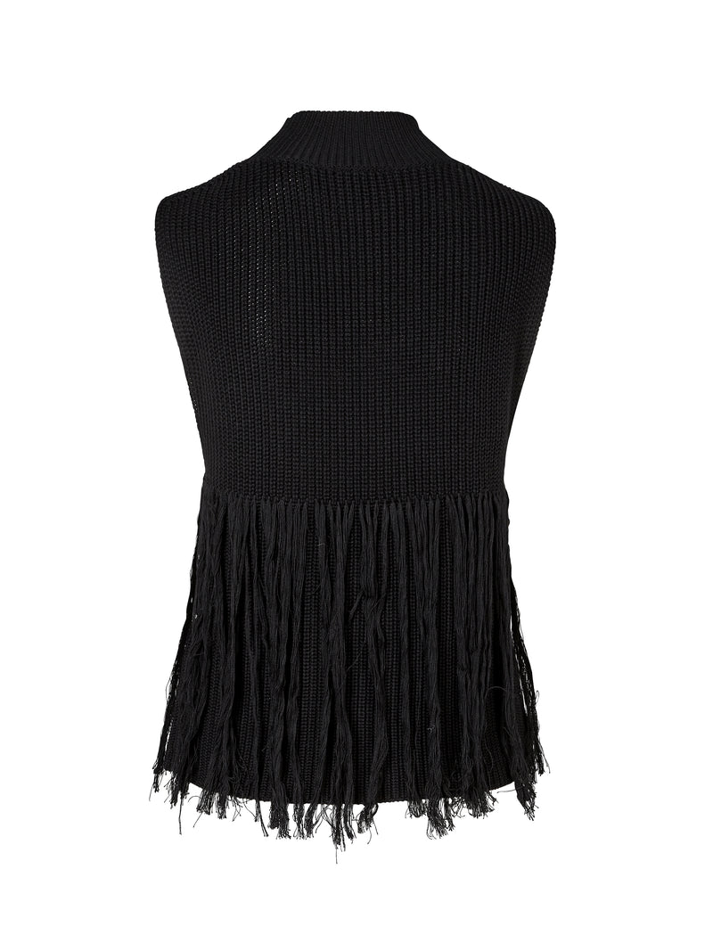 NÜ VIRNA knit vest Vests Black