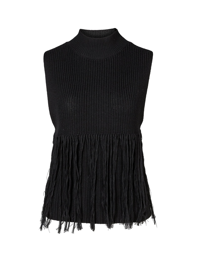 NÜ VIRNA knit vest Vests Black