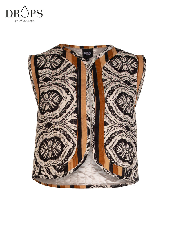 NÜ Vada vest Vests Black mix