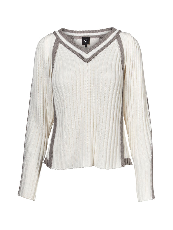 NÜ VEGA knitted blouse Knit 110 creme mix