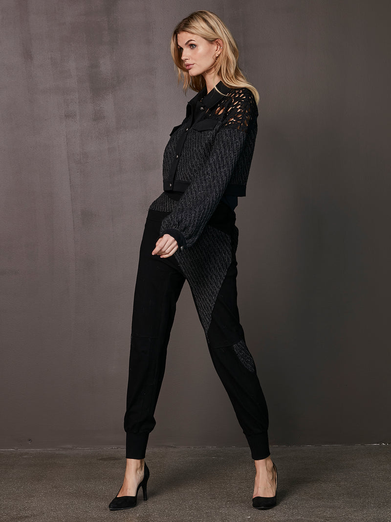 NÜ XANDRA trousers Trousers Black