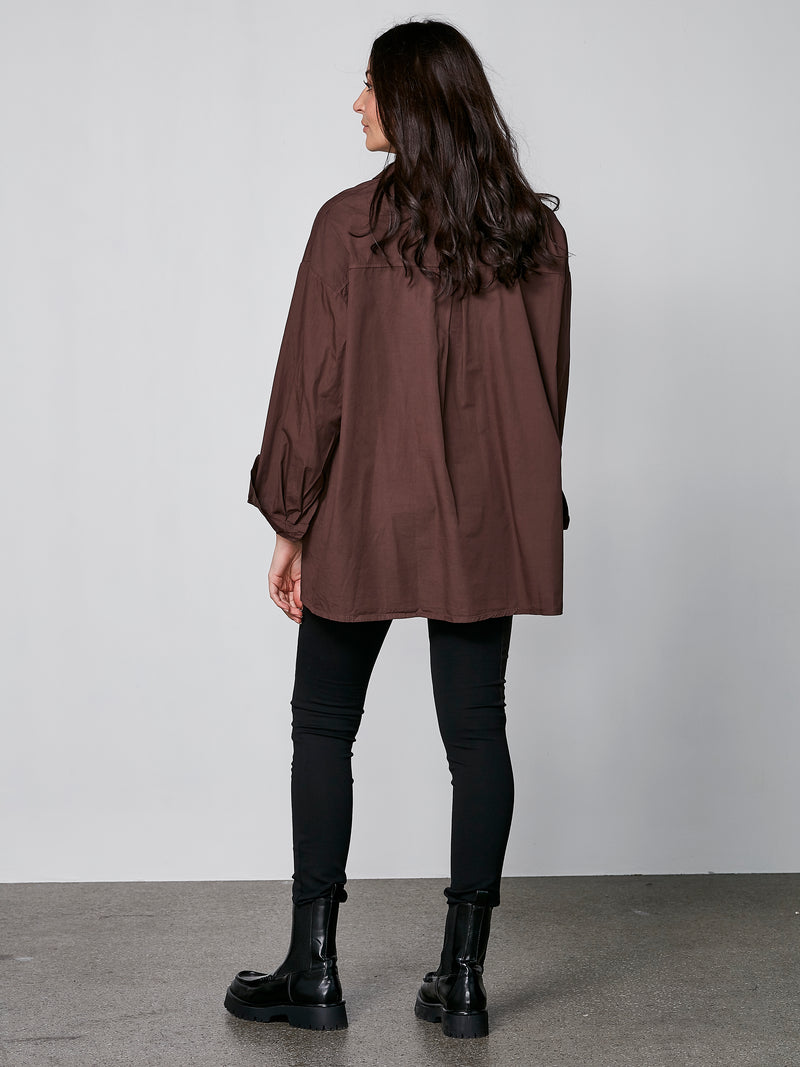 NÜ XAN shirt Shirts 640 Burgundy