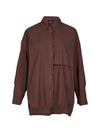 NÜ XAN shirt Shirts 640 Burgundy