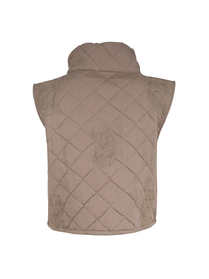 NÜ XELIA vest Vests 151 Elm wood