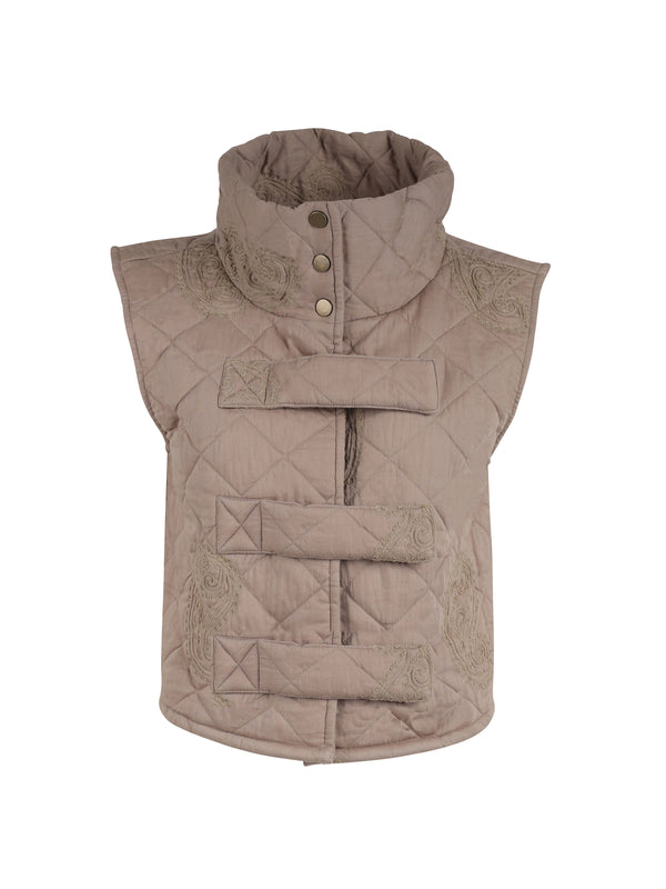 NÜ XELIA vest Vests 151 Elm wood